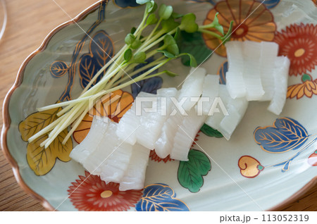 コウイカ（墨烏賊）のお刺身 113052319