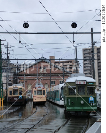 大阪、神戸、福岡で走っていた車両たち　広島に集結 113053634