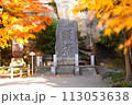 紅葉と鰻塚（秋の瑞巌寺） 113053638