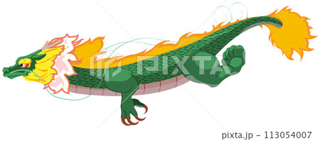 緑色の竜 113054007