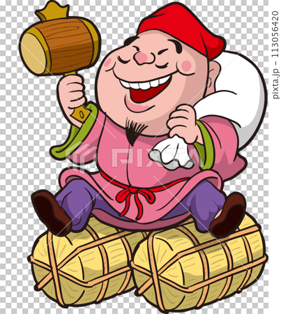 食物と財福を司る神様　大黒天 113056420