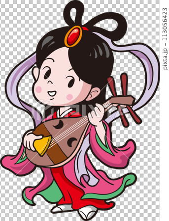 蓄財の神、学問・芸術の神様　弁財天 113056423