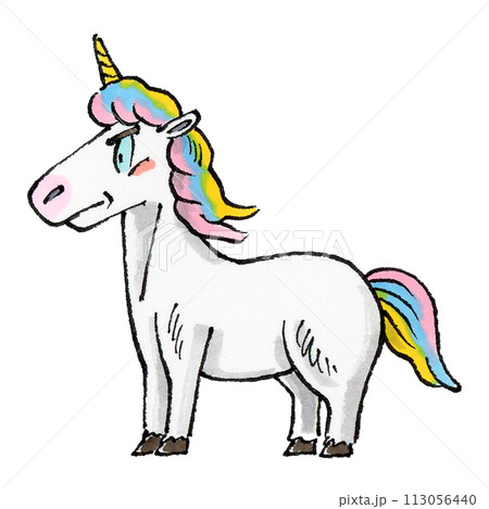 ユニコーンのイラスト素材 [113056440] - PIXTA