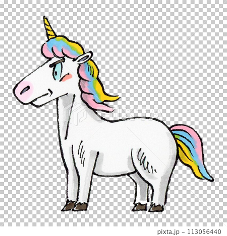 ユニコーンのイラスト素材 [113056440] - PIXTA