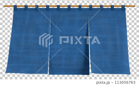 用於合成 3D 渲染的 Noren 模型切口 113056763