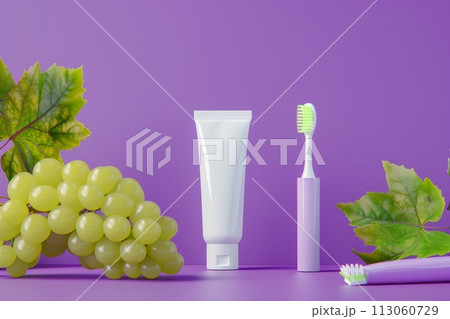 A tube of toothpaste with Generative AIのイラスト素材 [113060729] - PIXTA
