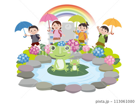 梅雨のイラスト 梅雨のイラスト 113061080