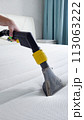 Spring cleaning or regular cleaning of the mattress. 113063222
