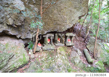 霊峰尺間神社・参道 113063604