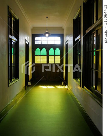 熊本洋学校教師ジェーンズ邸　美しいステンドグラス　（熊本市） 113064413