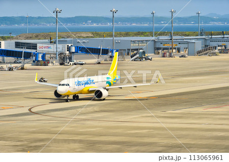 中部国際空港 セントレア 飛行機の様子 中部国際空港 セントレア 飛行機の様子 113065961