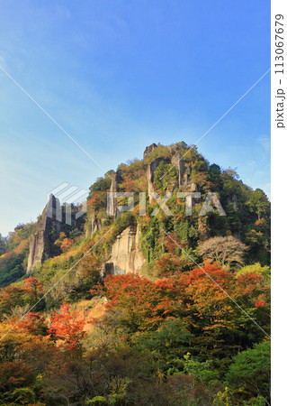 一目八景展望台から望む秋の一目八景 一目八景展望台から望む秋の一目八景 113067679