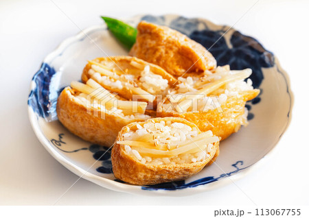 タケノコご飯のいなり寿司 タケノコご飯のいなり寿司 113067755