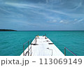 宮古島桟橋水平線 113069149