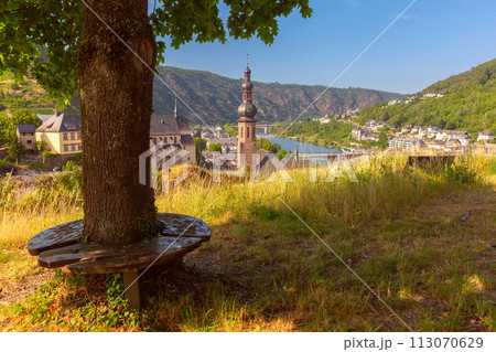 Aerial view of Cochem, Germany 113070629