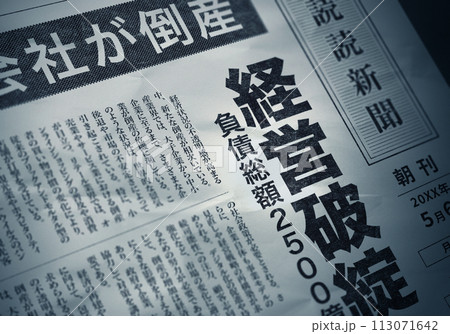 架空の新聞記事 113071642