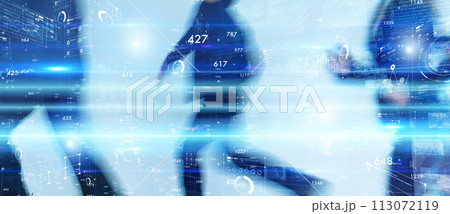 スーツを着たビジネスマン スーツを着たビジネスマン 113072119