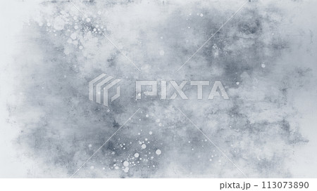 AI-generated content. Abstract light gray background in the style of vintage grunge plaster textured old wall. Inspiration of cement-like texture and scattered spots. Composition for yours cover 113073890