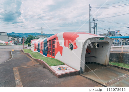 錦鯉を模した小千谷地下道 錦鯉を模した小千谷地下道 113078613