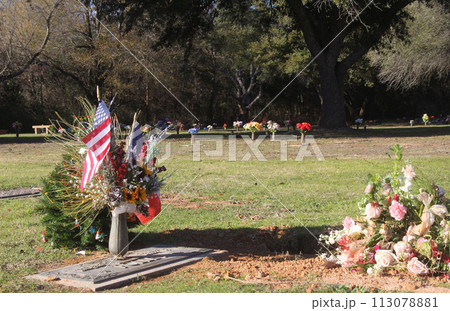 Grave site at Memorial Park Cemetery in Tyler, TX Grave site at Memorial Park Cemetery in Tyler, TX 113078881
