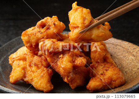 鶏肉の唐揚げ 113079665
