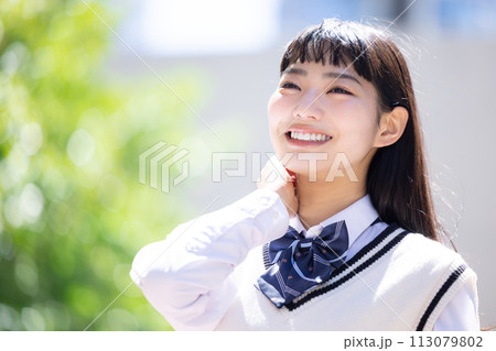 女子高生のポートレート 女子高生のポートレート 113079802