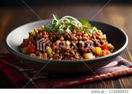 ドライカレー 肉そぼろ 113080852