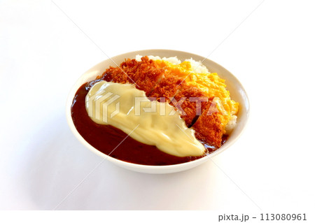 オムレツチーズカツカレー 113080961