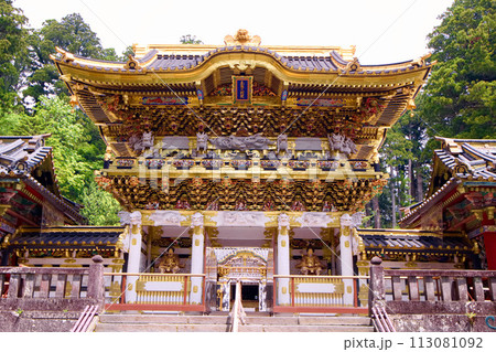 日光市　日光東照宮　陽明門 113081092