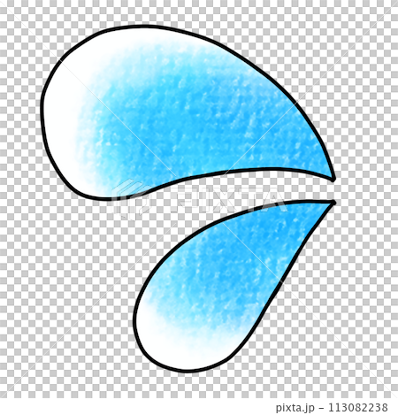 Loose simple sweat (two drops) 2 analog style 113082238