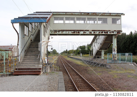 三川駅　JR三川駅　みかわ　Mikawa　室蘭本線 113082811