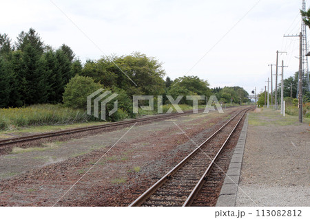 三川駅　JR三川駅　みかわ　Mikawa　室蘭本線 113082812