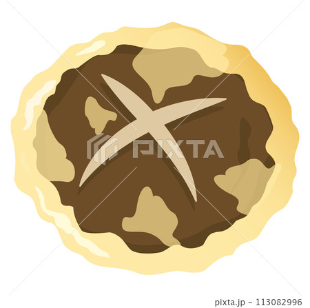 食べ物_和食_天ぷら_しいたけ 113082996