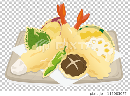 食物_日本料理_天婦羅_什錦 食物_日本料理_天婦羅_什錦 113083075