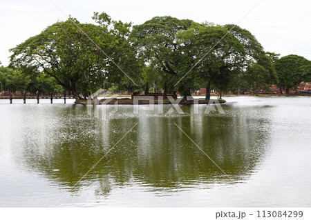 Wat Traphang Ngoen in Sukhothai Wat Traphang Ngoen in Sukhothai 113084299
