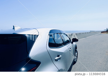 自動車と海 自動車と海 113084316