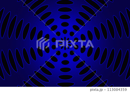 Circular dots pattern 113084359