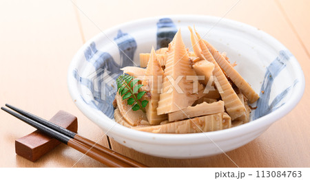 春の味覚 たけのこ土佐煮 ( 筍の煮物 ) 春の味覚 たけのこ土佐煮 ( 筍の煮物 ) 113084763