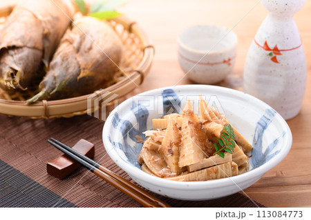 春の味覚 たけのこ土佐煮 （ 筍の煮物 ） 113084773