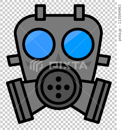 有害細菌、細菌和有毒氣體防毒面具的插圖 有害細菌、細菌和有毒氣體防毒面具的插圖 113084963