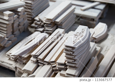 Wood billets for furniture production Wood billets for furniture production 113087577