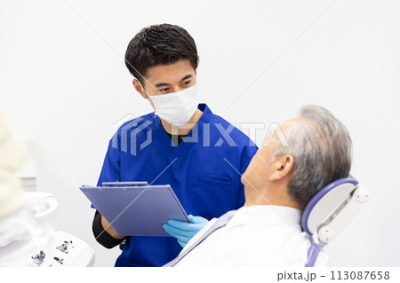 歯科医 デンタル 診察 歯科医 デンタル 診察 113087658