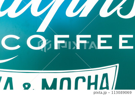 カフェのテキスト「COFFEE」 113089069