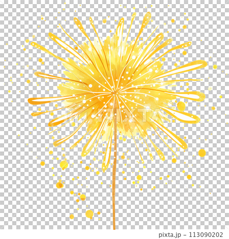 Colorful fireworks illustration 113090202