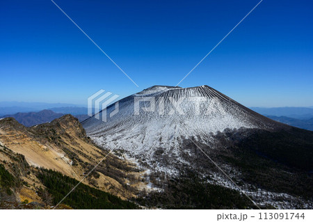 【浅間山】外輪山から見た浅間山_15 113091744