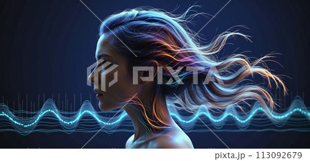 Colorful and illustrative representation of an individual who perceives his environment and processes stimuli through different sensory perceptions and different external stimuli Colorful and illustrative representation of an individual who perceives his environment and processes stimuli through different sensory perceptions and different external stimuli 113092679