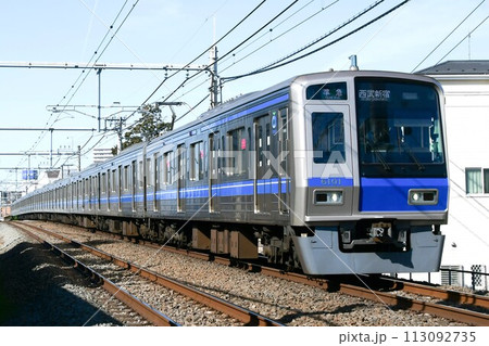 西武6000系　6101F　西武新宿線 113092735
