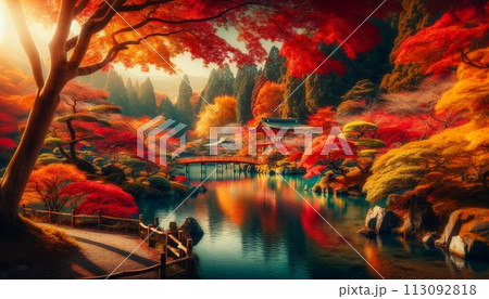 秋の日本 113092818