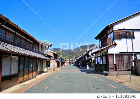 《岐阜県》美濃市うだつの上がる町並み 113092840