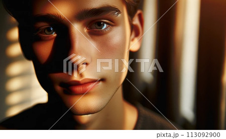 ポートレート男性 113092900